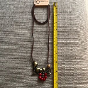 Squirrel necklace